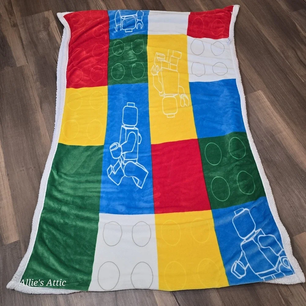 LEGO VIP Fleece Blanket‎ Couch Bed Throw Room Decor Limited Edition 5007622